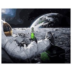 Картина по номерам Paintboy Original GX 34312 Космический отдых 40х50см