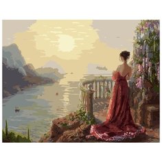 Картина по номерам Colibri "ГА9. На утренней заре, Горячев А.," 40х50см, арт. VA-1570