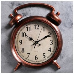 Часы настенные, серия: Классика, "Большой будильник", 38х28 см 1391000 Сима ленд