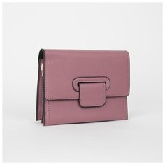 Клатч жен Милена 18*3*14,5, 3 отдела на молнии, с ручкой, регул ремень, пудра 3526202 Сима ленд