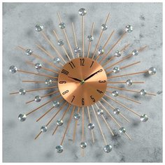 Часы настенные, серия: Ажур, "Сухан", d=40 см 4388693 Сима ленд