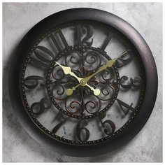 Часы настенные, серия: Интерьер, "Барокко", d=50 см 1104416 Сима ленд