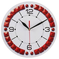 Часы настенные классика, круглые 24 см 3640619 Сима ленд