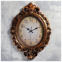 Часы настенные, серия: Интерьер, "Атик", d=70 см, 3 АА, плавный ход 5180687 Сима ленд