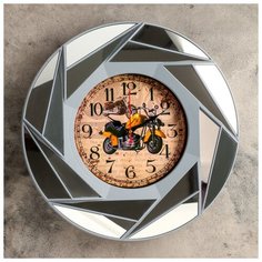 Часы настенные, серия: Транспорт, "Рудж", 40х40 см, 4515899 Сима ленд