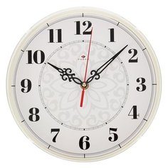 Часы настенные "Узор", "Рубин", 25х25 см 2566689