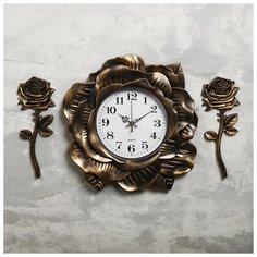 Часы настенные, серия: Интерьер, "Билер", 80х42 см 4425118 Сима ленд