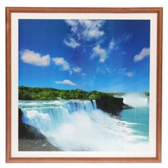 Фоторамка 50х50 (2N99) орех 3665124 Сима ленд