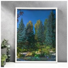 Фоторамка 30х40 45-b (Ф) белый 1079906 Сима ленд