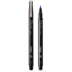 Линер TOUCH LINER Brush кисточка кобальт голубой