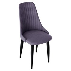 Стул «Франк» (конус) исп. 2 ДП2-30 Черный матовый / Фиолетовый Triya