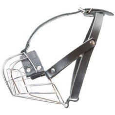 Намордник для собак c укороченной мордой Julius-K9 Large металл боксер 32 х 7 х 8 см (1 шт)