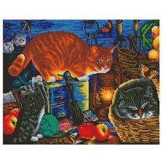 Мозаика на подрамнике 40*50 см Белоснежка 616-ST-S Наведение порядка