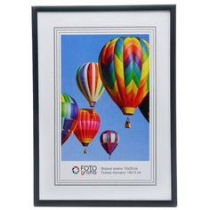 Фоторамка Fotografia 15x20 см., FFAL - 8103 алюминий, черный !