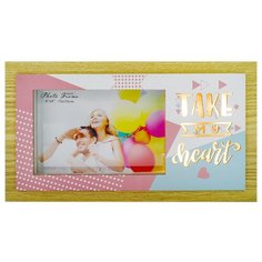 Фоторамка Fotografia фоторамка с подсветкой FFL - 833, 10x15 см., "Take my heart" !