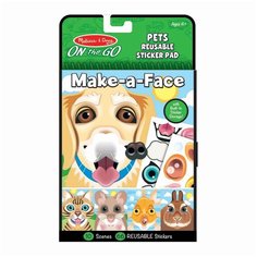 Melissa&Doug Набор стикеров "Создай мордочку. Домашние животные"