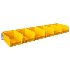 Органайзер настенный Стелла-техник V-1-650-желтый , 6 ящиков V-1