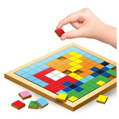 Мозаика пикселями "Транспорт" 4276085 Лесная мастерская