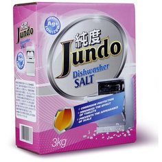 Jundo Соль для посудомоечных машин ионизированная серебром, 3 кг