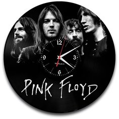 Настенные часы из виниловой пластинки "Pink Floyd" Vinyl Lab
