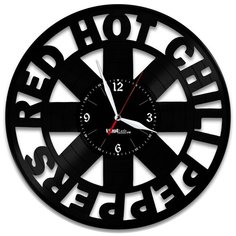 Настенные часы из виниловой пластинки "Red Hot Chili Peppers" №3 Vinyl Lab