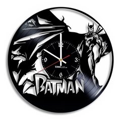 Настенные часы из виниловой пластинки "Бэтмен" №4 Vinyl Lab