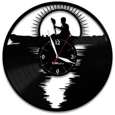 Настенные часы из виниловой пластинки "Путешествие" №2 Vinyl Lab