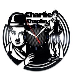 Настенные часы из виниловой пластинки "Чаплин" Vinyl Lab