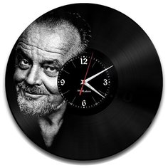 Настенные часы из виниловой пластинки "Джек Николсон" Vinyl Lab