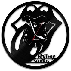 Настенные часы из виниловой пластинки "Rolling Stones" №4 Vinyl Lab
