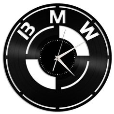 Настенные часы из виниловой пластинки "BMW" №2 Vinyl Lab