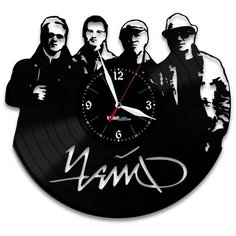 Настенные часы из виниловой пластинки "Чайф" №1 Vinyl Lab