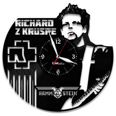 Настенные часы из виниловой пластинки "Rammstein" №3 Vinyl Lab