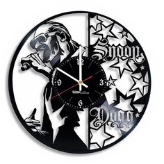 Настенные часы из виниловой пластинки "Snoop Dogg" №3 Vinyl Lab