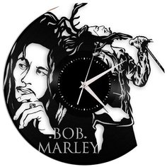 Настенные часы из виниловой пластинки "Bob Marley" Vinyl Lab