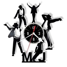 Настенные часы из виниловой пластинки "Michael Jackson" №3 Vinyl Lab