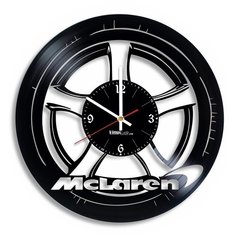 Настенные часы из виниловой пластинки "McLaren" №3 Vinyl Lab