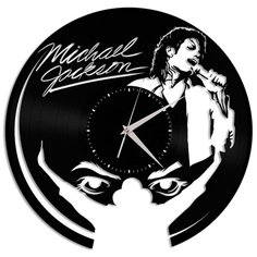 Настенные часы из виниловой пластинки "Michael Jackson" №2 Vinyl Lab