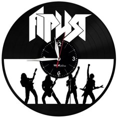 Настенные часы из виниловой пластинки "Ария" Vinyl Lab