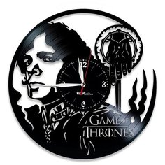 Настенные часы из виниловой пластинки "Тирион" Vinyl Lab