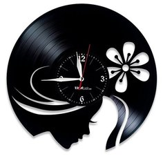 Настенные часы из виниловой пластинки "Стиль" №2 Vinyl Lab