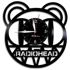 Настенные часы из виниловой пластинки "Radiohead" Vinyl Lab
