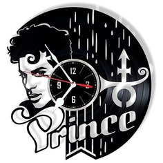Настенные часы из виниловой пластинки "Prince" №1 Vinyl Lab