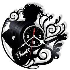 Настенные часы из виниловой пластинки "Prince" №2 Vinyl Lab