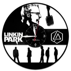 Настенные часы из виниловой пластинки "Linkin Park" Vinyl Lab