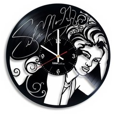 Настенные часы из виниловой пластинки "Селена Гомес" №1 Vinyl Lab