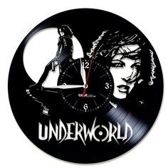 Настенные часы из виниловой пластинки "Другой мир" Vinyl Lab