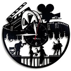 Настенные часы из виниловой пластинки "Кино" Vinyl Lab