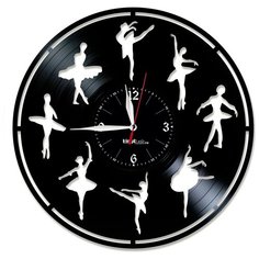 Настенные часы из виниловой пластинки "Балет" №2 Vinyl Lab