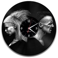 Настенные часы из виниловой пластинки "Die Antwoord" Vinyl Lab